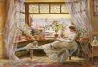Lewis - Reading by the Window