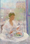Dufau - Lady Reading at an Open Window
